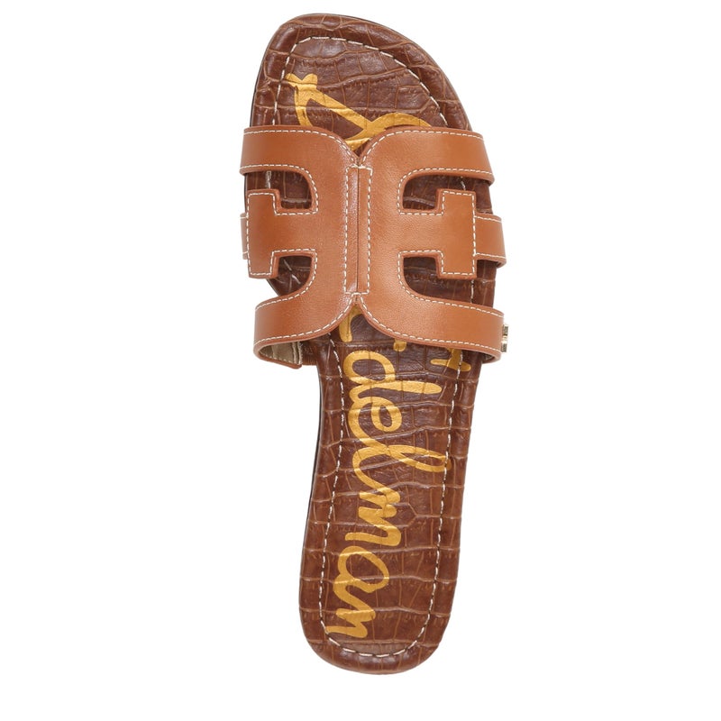 Sam Edelman Womenâ€™s Bay Classic Slide Sandal, Saddle,6 - Image 3